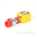 Ultra low height single acting hydraulic cylinder jacks